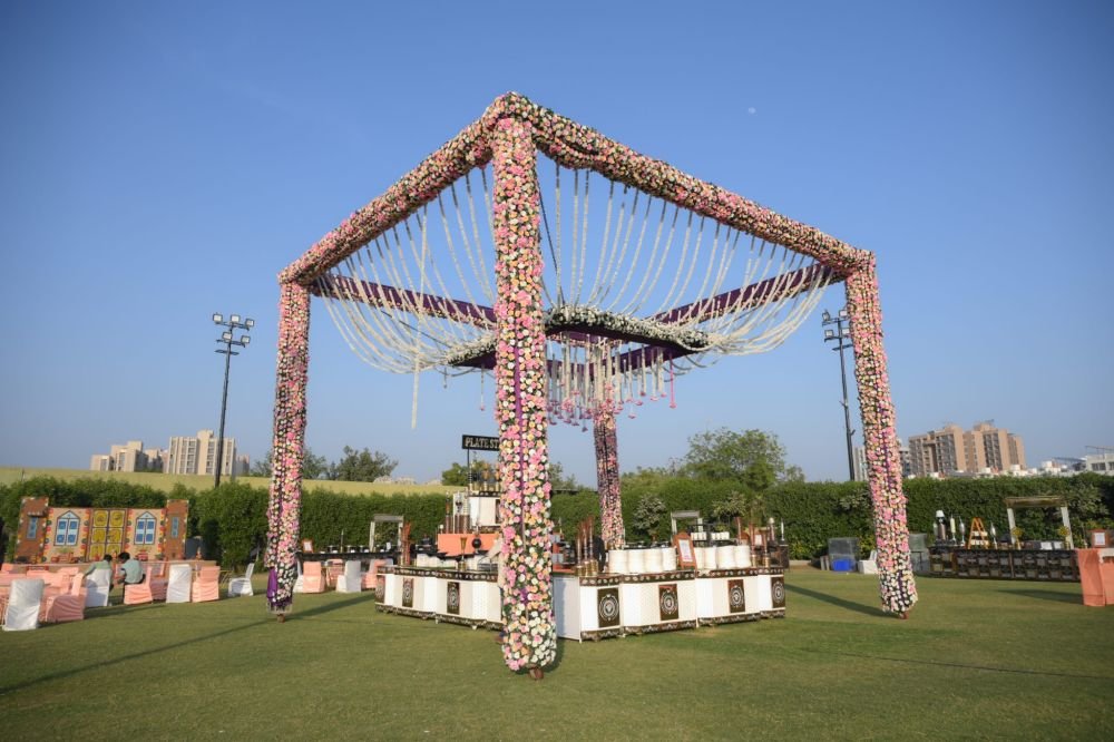 Garden mandap